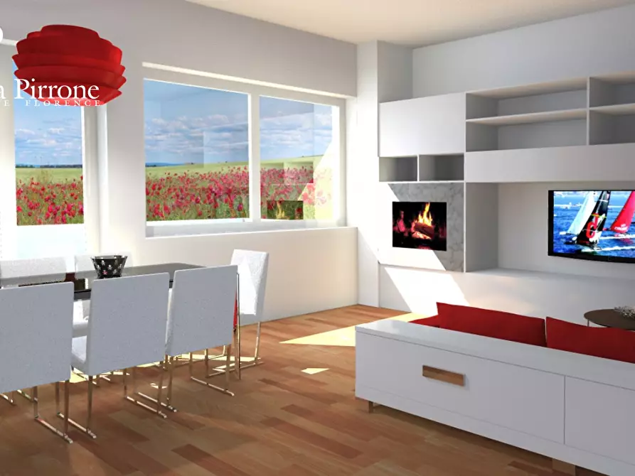 Immagine 2 di Villetta a schiera in vendita  in via Beata Villana da Strada 10 a Greve In Chianti