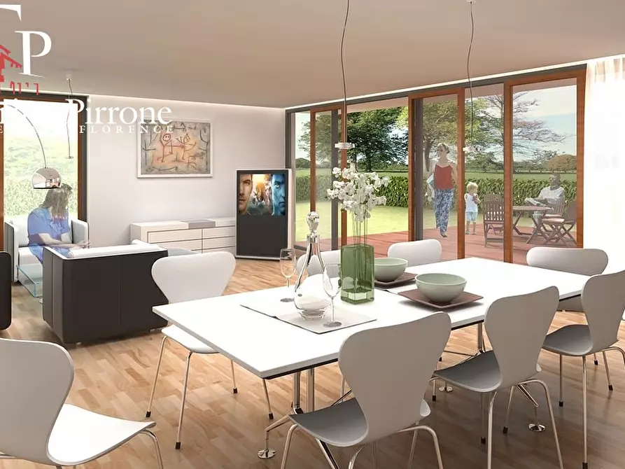 Immagine 3 di Villetta a schiera in vendita  in via Beata Villana da Strada 10 a Greve In Chianti