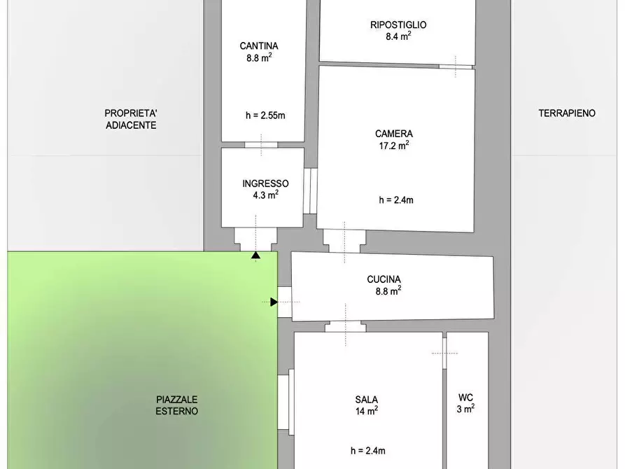 Immagine 31 di Rustico / casale in vendita  in località Gugena La Porta 10 a Londa