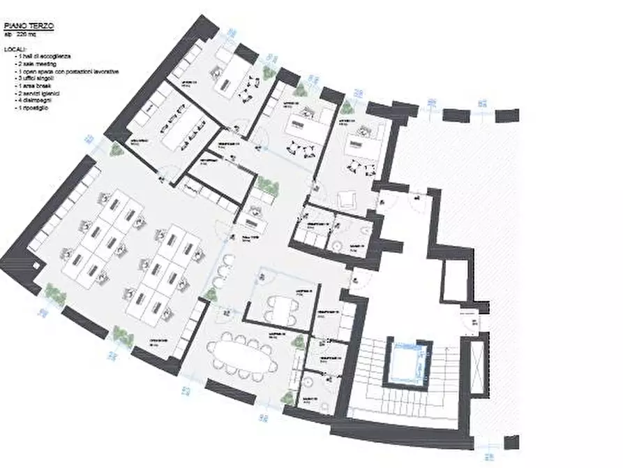 Immagine 13 di Ufficio in affitto  in Via Marco Biagi 95 a Arcene