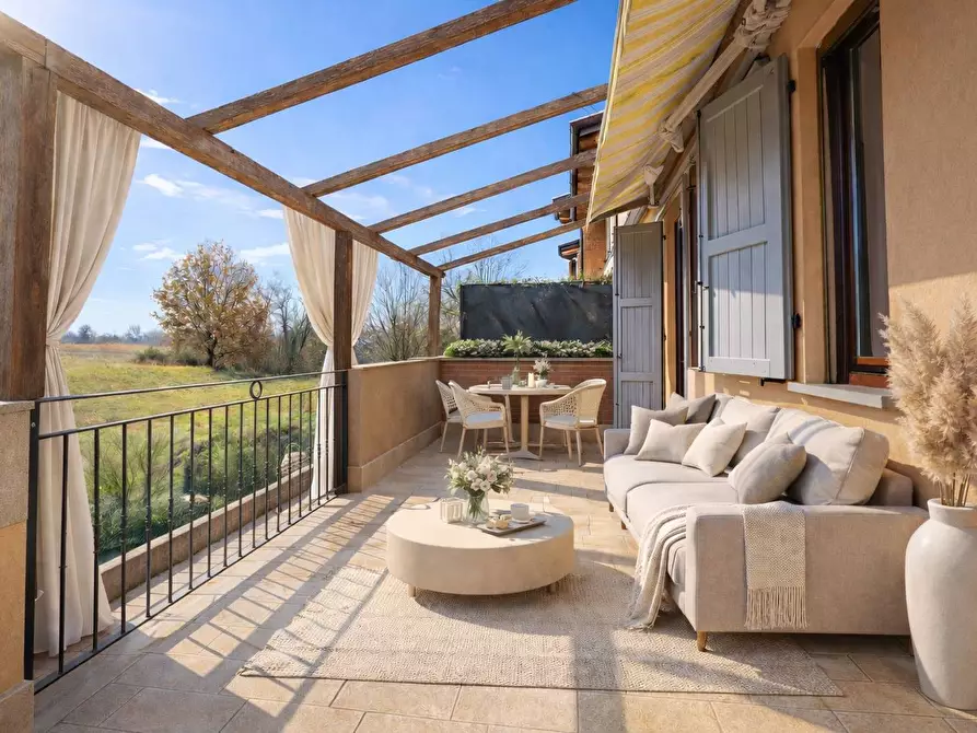 Immagine 1 di Villetta a schiera in vendita  in via giacomo manzu 18 a Sotto Il Monte Giovanni Xxiii