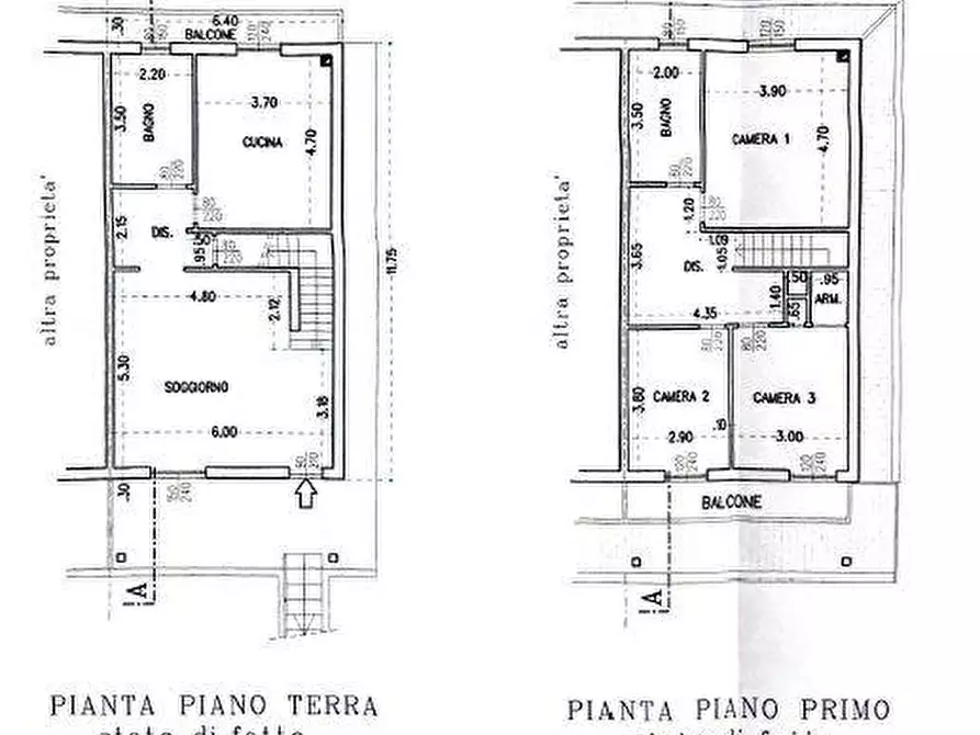 Immagine 30 di Villetta a schiera in vendita  in via villa paradiso 19/I a Cornate D'adda