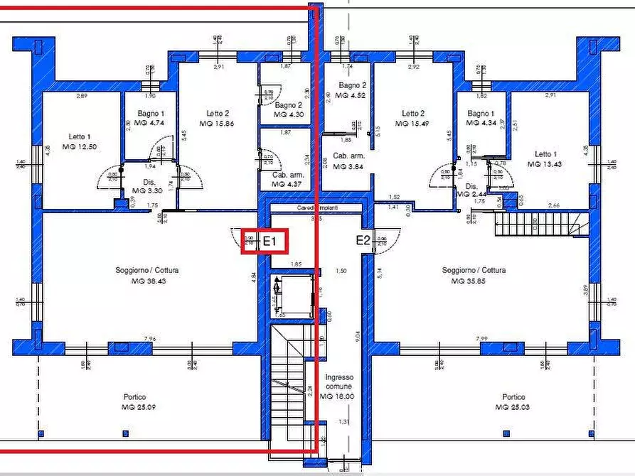 Immagine 38 di Appartamento in vendita  in via Rita Levi Montalcini 10 a Dalmine