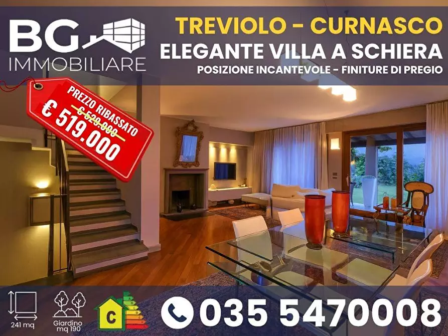 Immagine 2 di Villetta a schiera in vendita  in Via Vicolo fiorito 4 a Treviolo