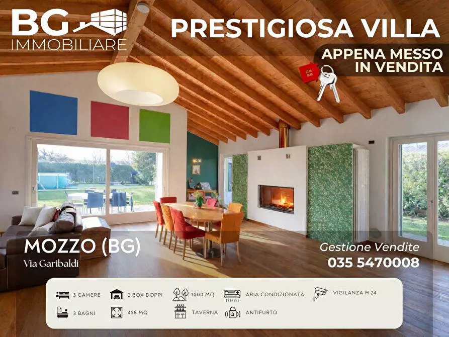 Immagine 1 di Villa in vendita  in via garibaldi 12 a Almenno San Bartolomeo