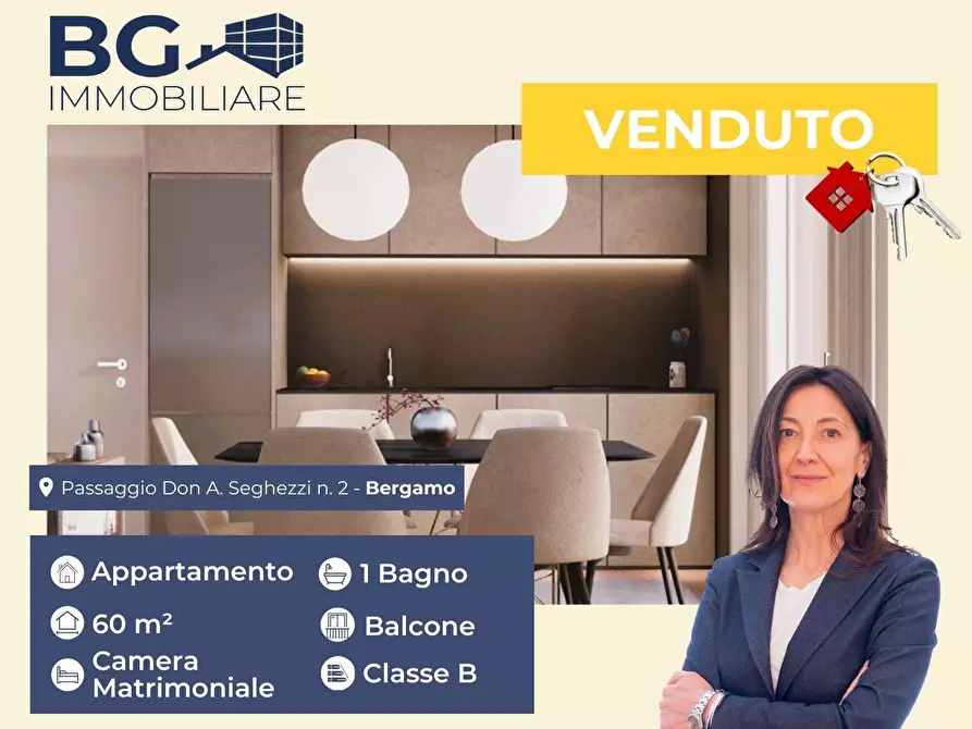 Immagine 1 di Appartamento in vendita  in Passaggio Don Antonio Seghezzi 2 a Bergamo