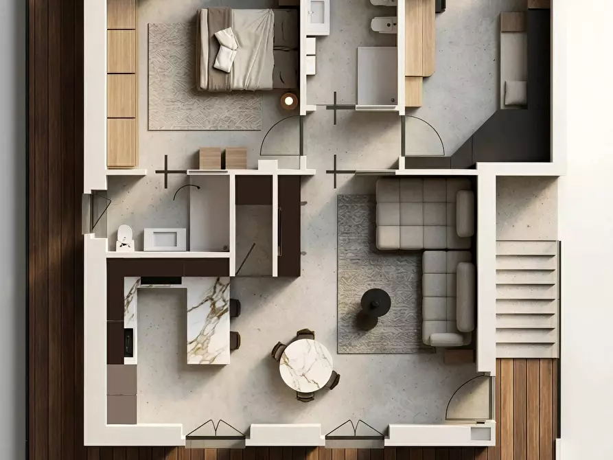 Immagine 6 di Appartamento in vendita  in VIA RAVIZZA a Bergamo