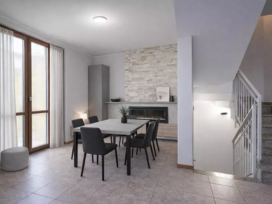 Immagine 10 di Villetta a schiera in vendita  in via giacomo manzu 18 a Sotto Il Monte Giovanni Xxiii