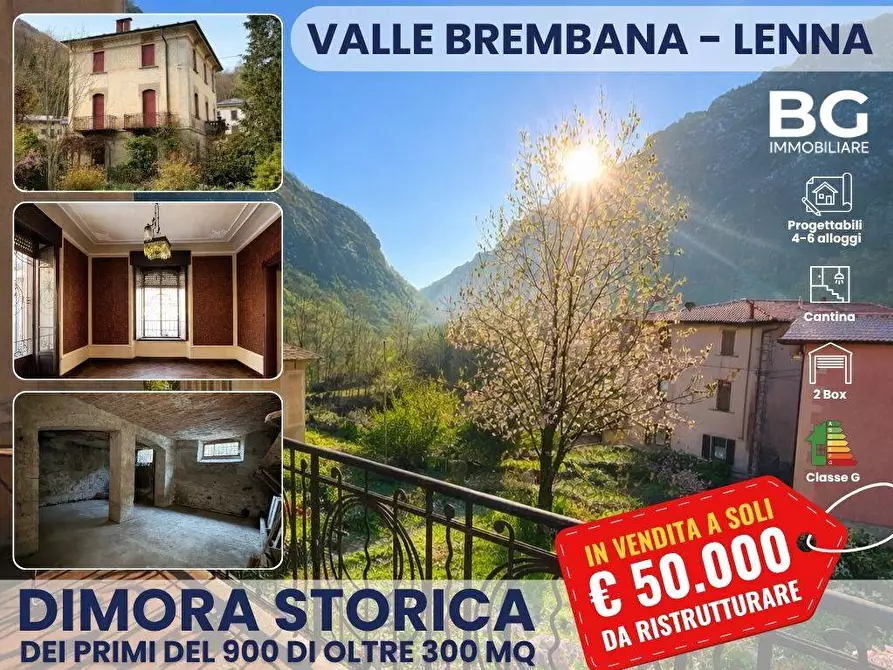 Immagine 1 di Villa in vendita  in piazza IV novembre a Lenna