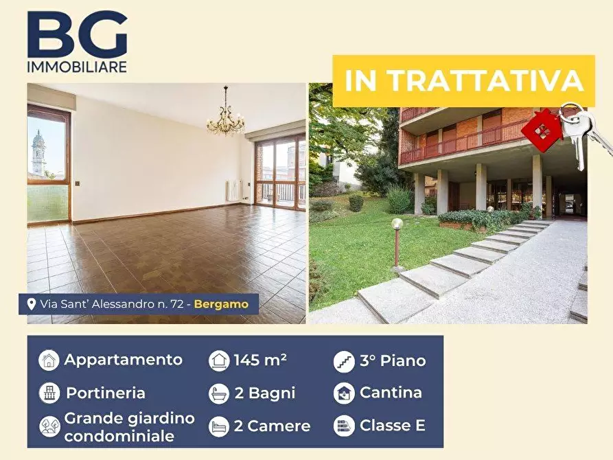 Immagine 1 di Appartamento in vendita  in VIA SANT'ALESSANDRO 72 a Bergamo