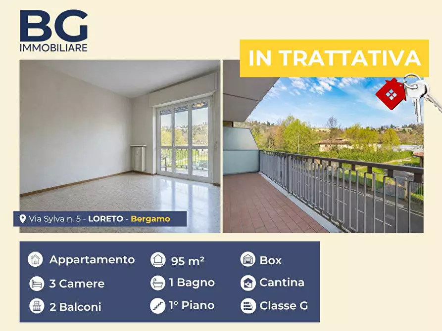 Immagine 1 di Appartamento in vendita  in VIA SYLVA 5 a Bergamo
