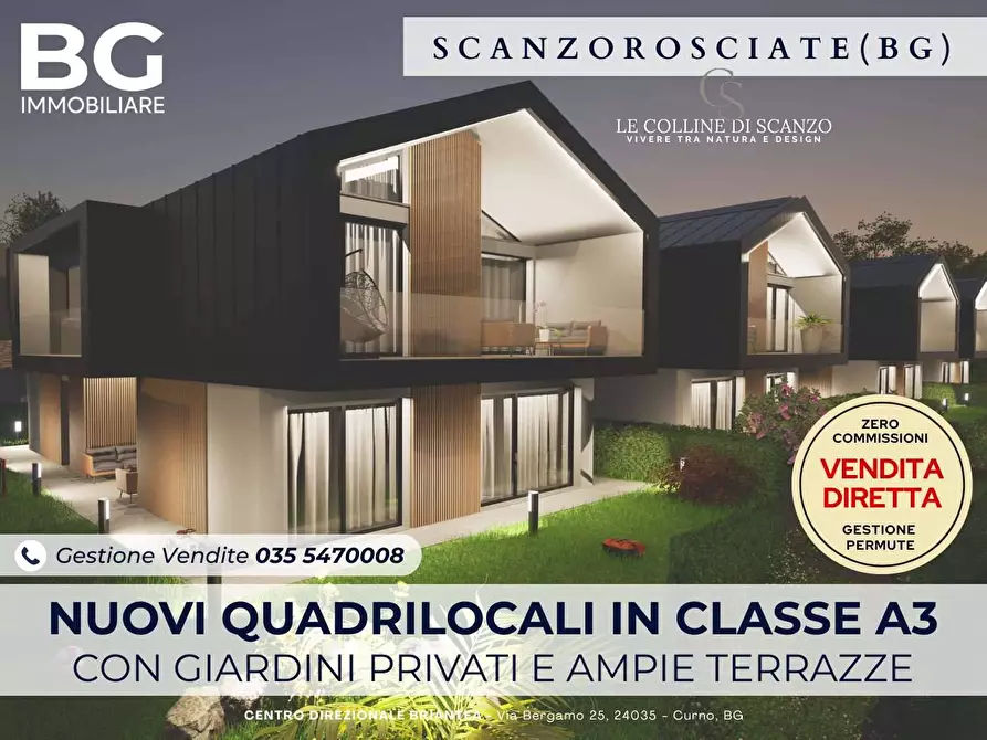 Immagine 1 di Appartamento in vendita  in VIA GAVARNO a Scanzorosciate