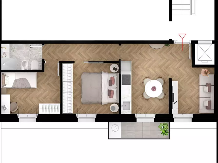 Immagine 1 di Appartamento in vendita  in via sabotino 46 a San Benedetto Del Tronto