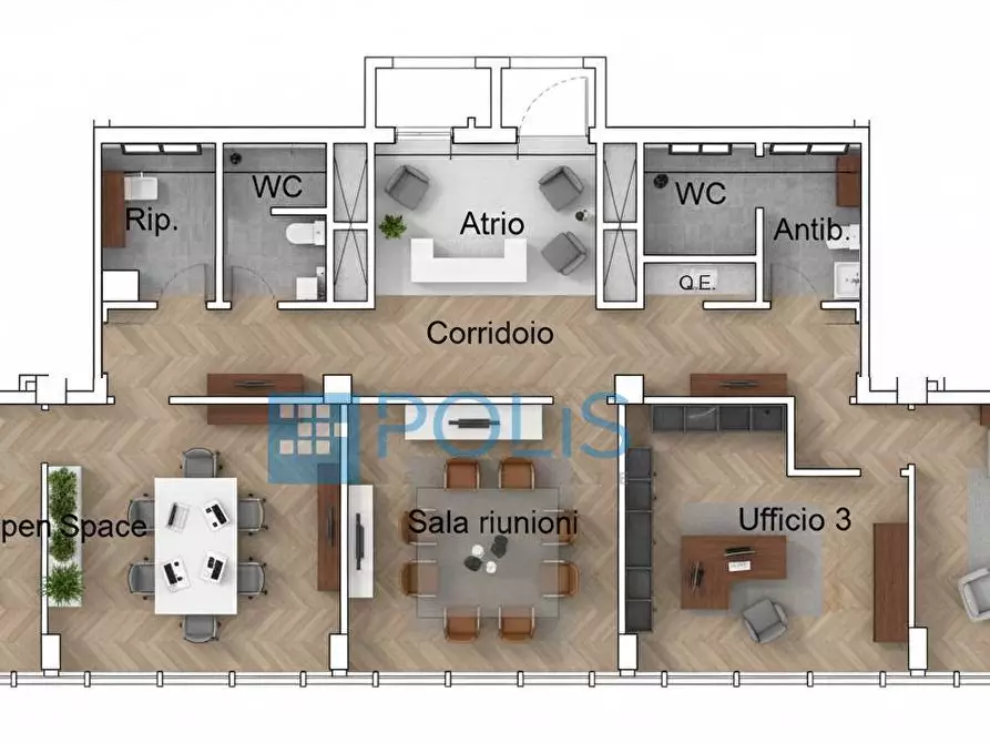 Immagine 2 di Ufficio in affitto  in Stanga a Padova