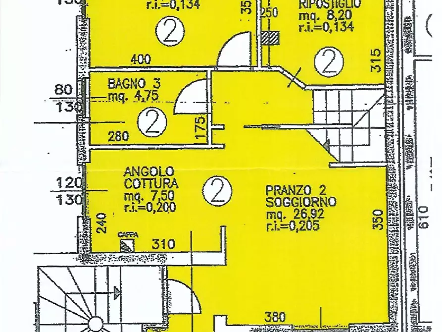 Immagine 1 di Appartamento in vendita  a Cartoceto