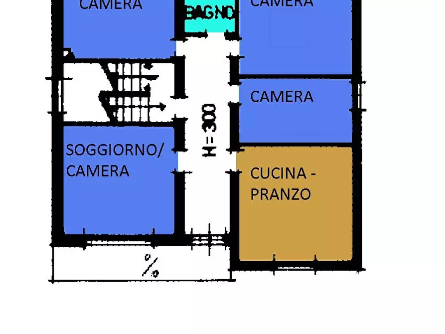 Immagine 1 di Appartamento in affitto  in VIA MARTINI a Mondolfo