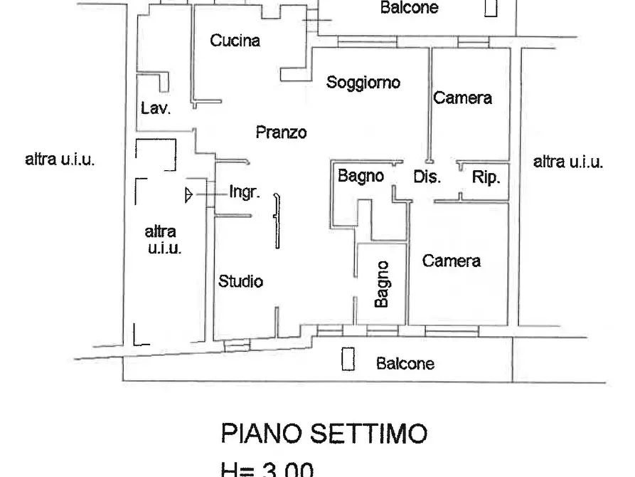 Immagine 27 di Appartamento in vendita  in Viale Undici Febbraio a Pesaro