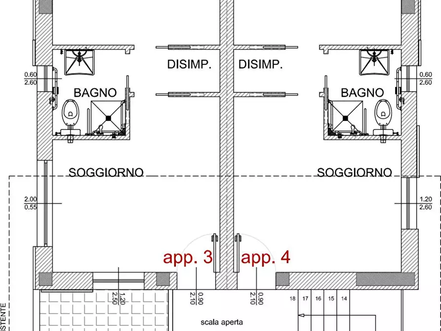 Immagine 1 di Appartamento in vendita  a Pesaro