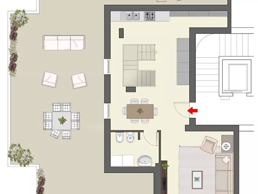 Immagine 2 di Multiproprietà in vendita  in strada Adriatica a Pesaro