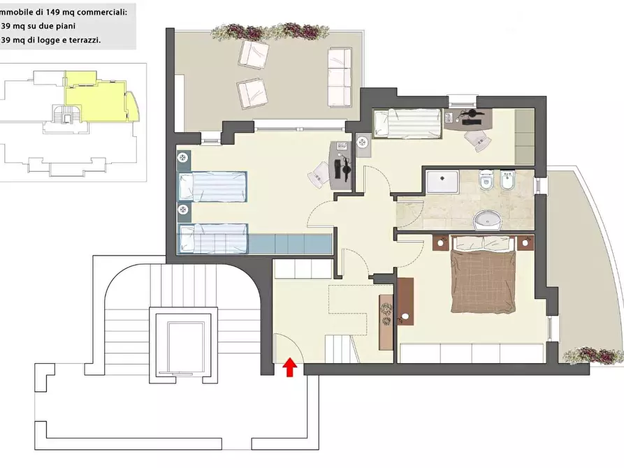 Immagine 1 di Multiproprietà in vendita  a Pesaro