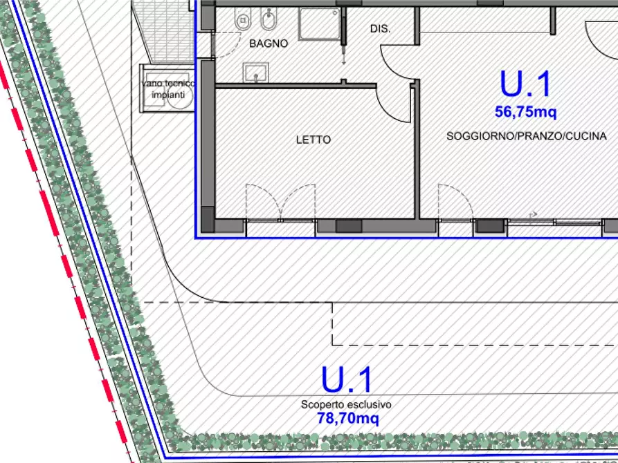 Immagine 2 di Appartamento in vendita  in Via Flaminia a Pesaro