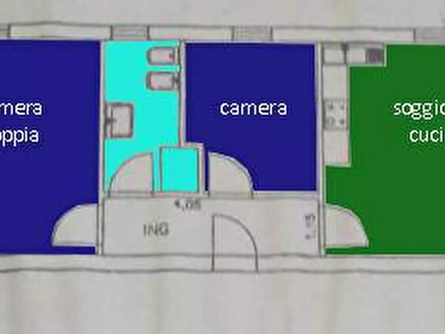 Immagine 2 di Appartamento in affitto  in via Betti a Terre Roveresche