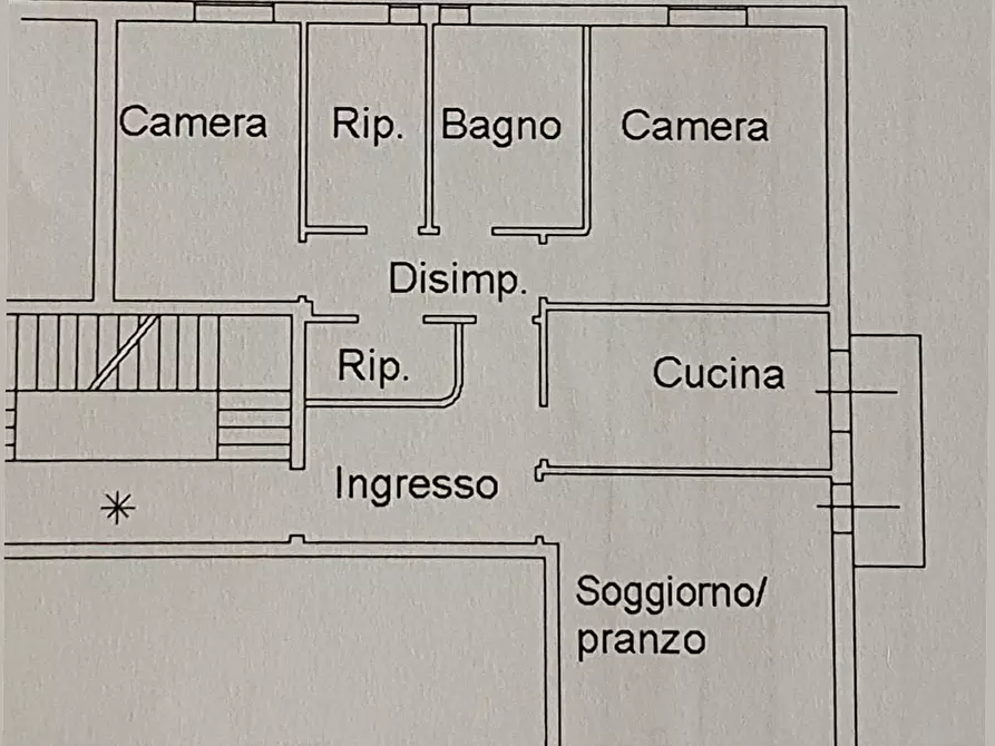 Immagine 2 di Appartamento in vendita  a Pesaro