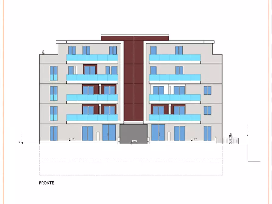 Immagine 6 di Appartamento in vendita  in via la marca a Pesaro