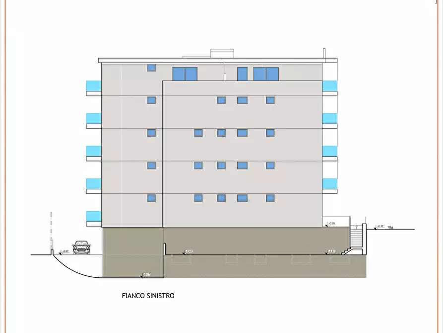 Immagine 5 di Appartamento in vendita  in via la marca a Pesaro