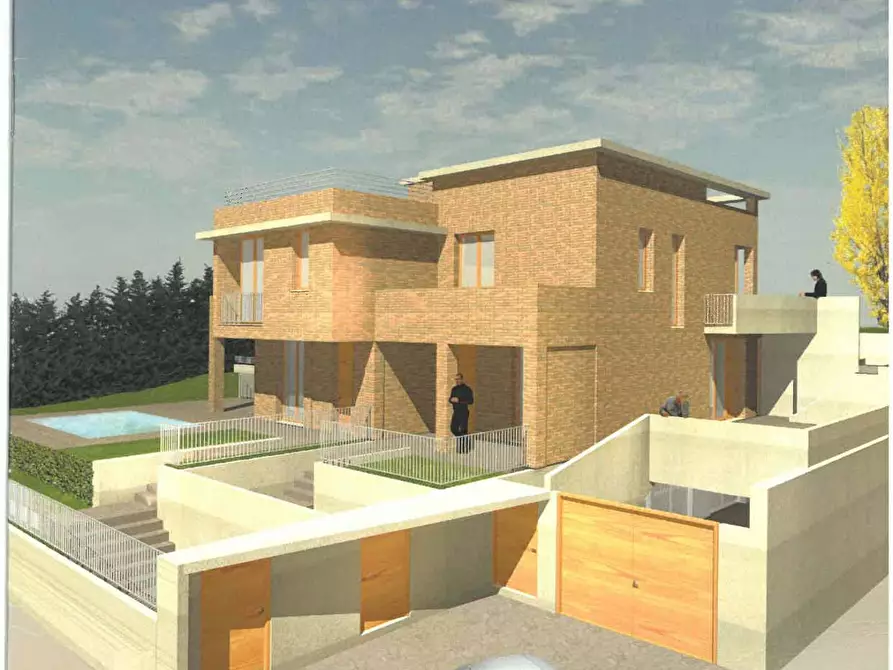 Immagine 1 di Terreno residenziale in vendita  a Mombaroccio