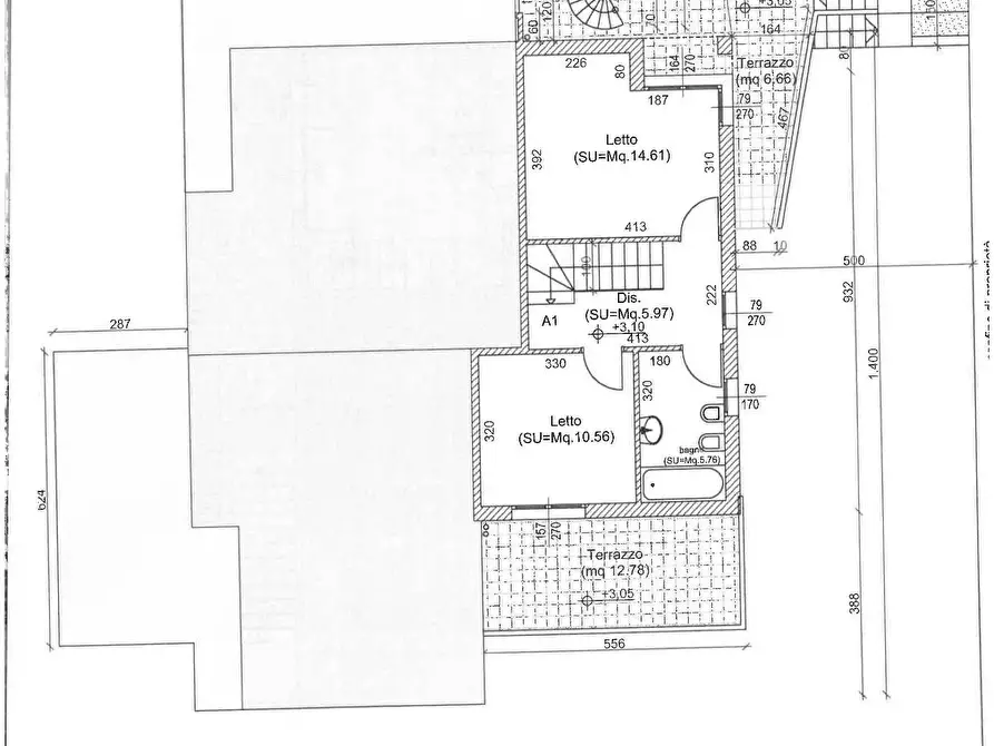 Immagine 4 di Terreno residenziale in vendita  a Mombaroccio