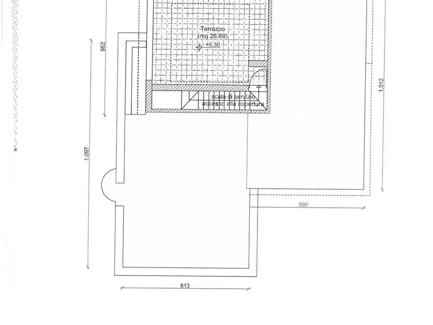 Immagine 10 di Terreno residenziale in vendita  a Mombaroccio