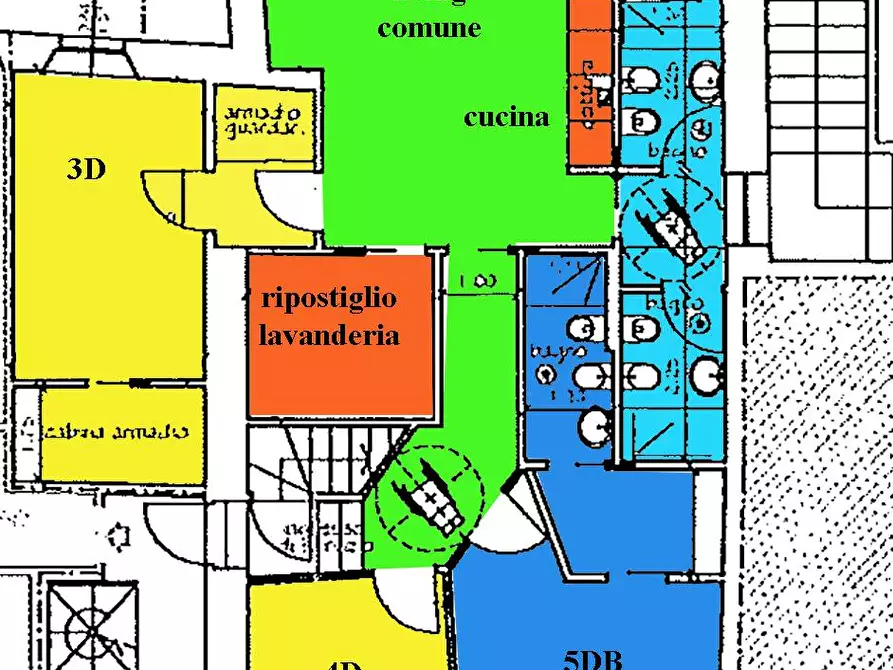 Immagine 1 di Appartamento in affitto  in C.so Matteotti 67 a Fano