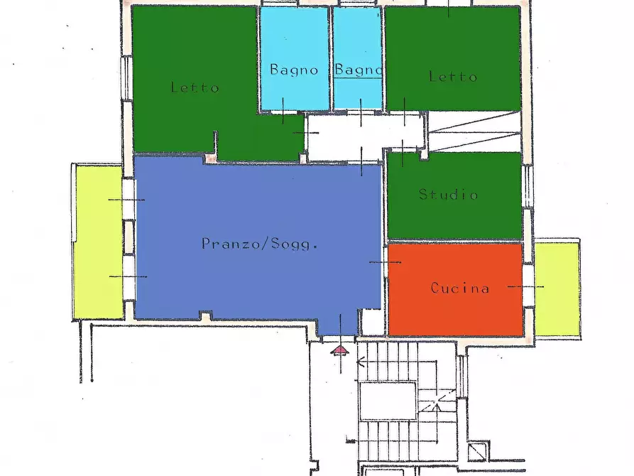 Immagine 1 di Appartamento in vendita  in Via Martin Luther King a Pesaro