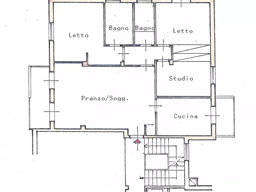 Immagine 4 di Appartamento in vendita  in Via Martin Luther King a Pesaro