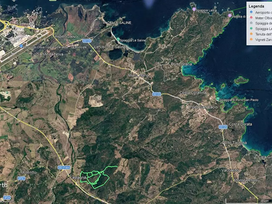 Immagine 3 di Terreno agricolo in vendita  in LA PALMA SN a Aggius