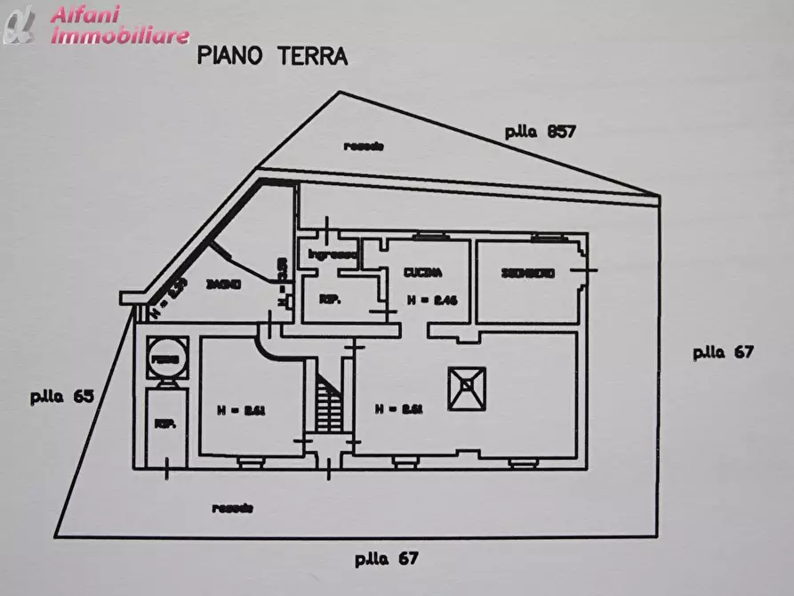 Immagine 68 di Villa in vendita  a Bibbiena