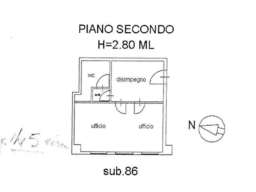 Immagine 1 di Ufficio in vendita  in LOC PALAZZETTO a Bibbiena