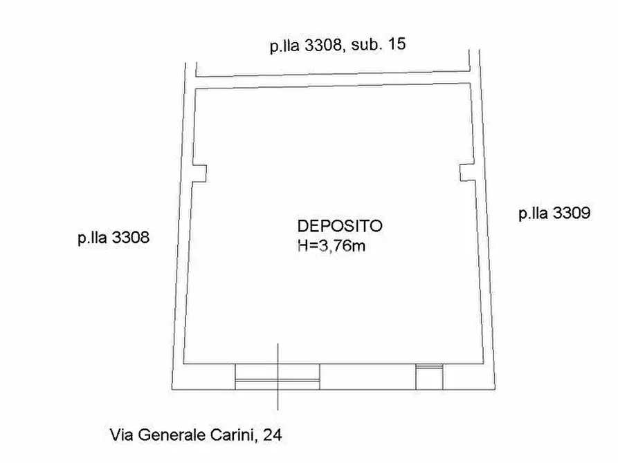 Immagine 4 di Magazzino in vendita  in via Generale carini a Siracusa