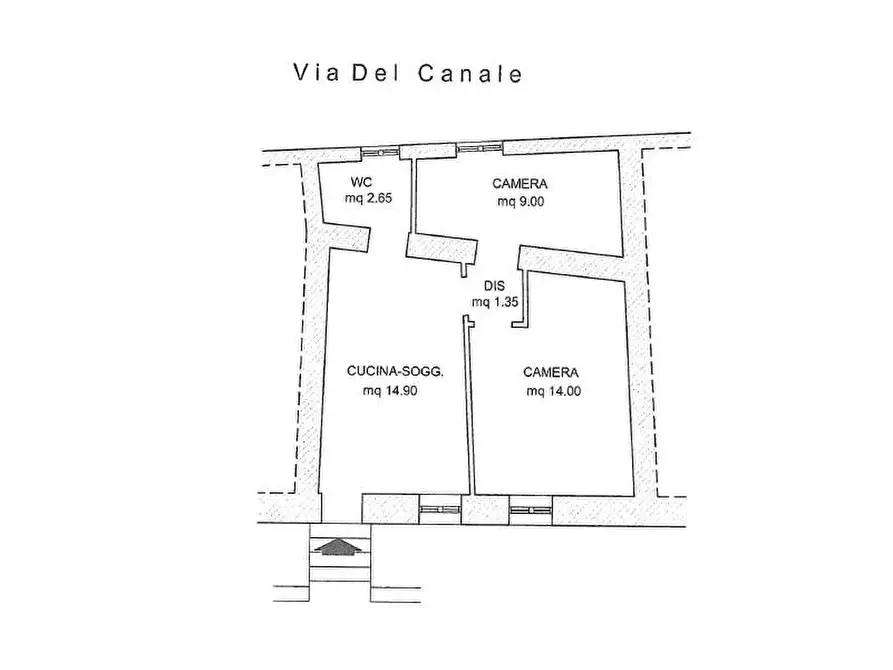 Immagine 17 di Appartamento in vendita  in VIA DEL CANALE 44 a Rocca Santo Stefano