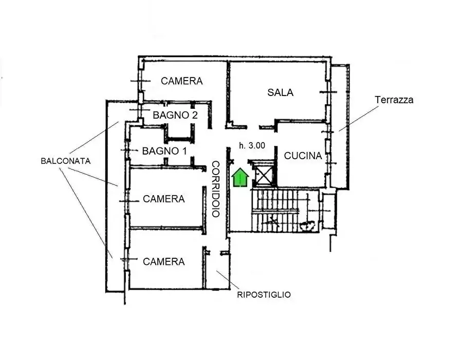 Immagine 24 di Appartamento in vendita  a Savona