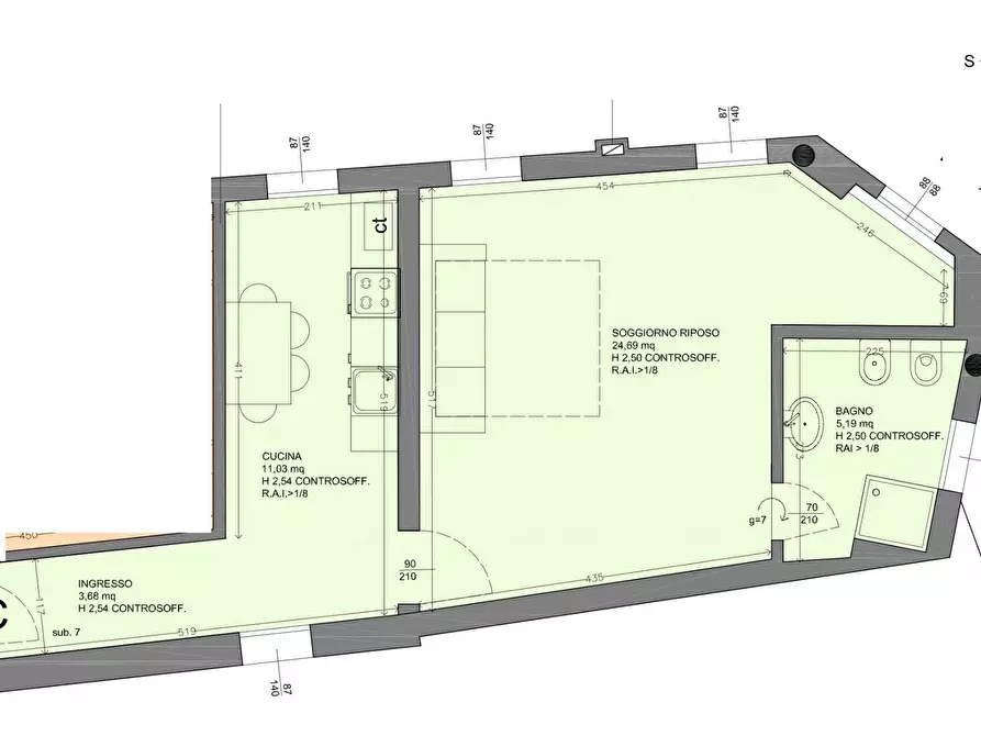 Immagine 13 di Appartamento in vendita  in arsenale a Venezia