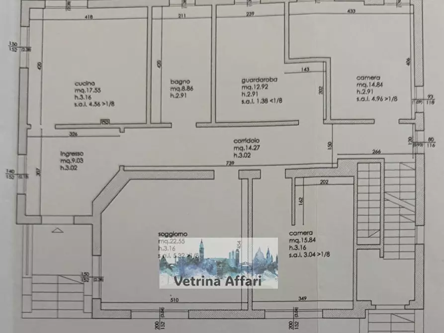 Immagine 24 di Appartamento in vendita  in sandro gallo 40 a Venezia
