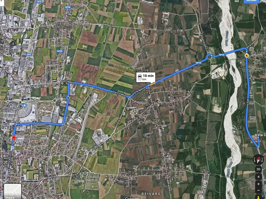 Immagine 2 di Locale commerciale in vendita  in via cadorna a Campolongo Tapogliano