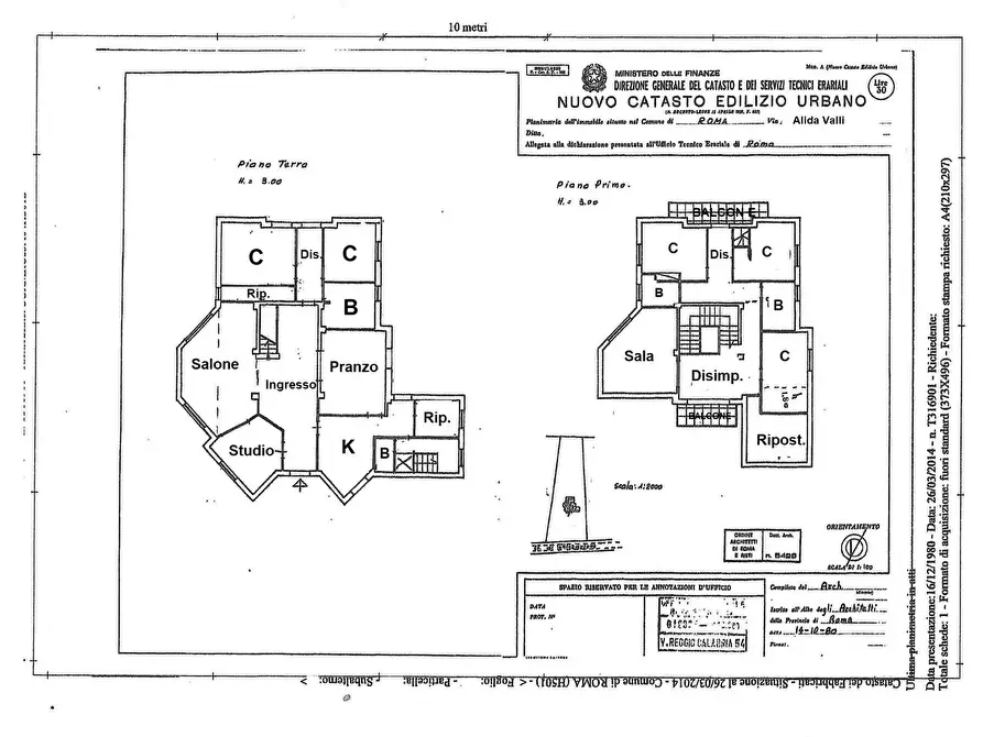 Immagine 71 di Villa in vendita  in Via Alida Valli a Roma