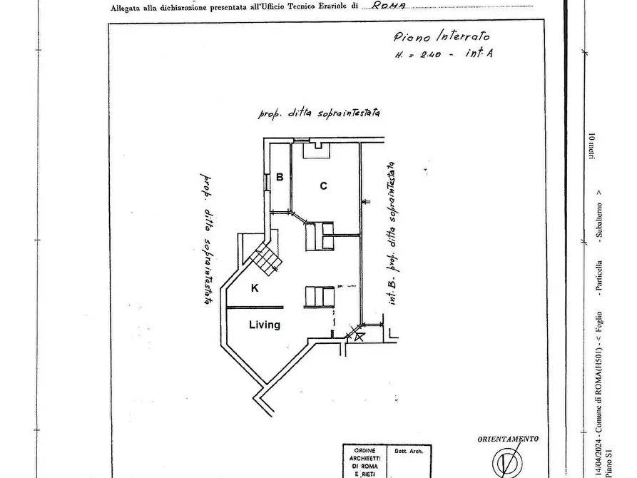 Immagine 69 di Villa in vendita  in Via Alida Valli a Roma