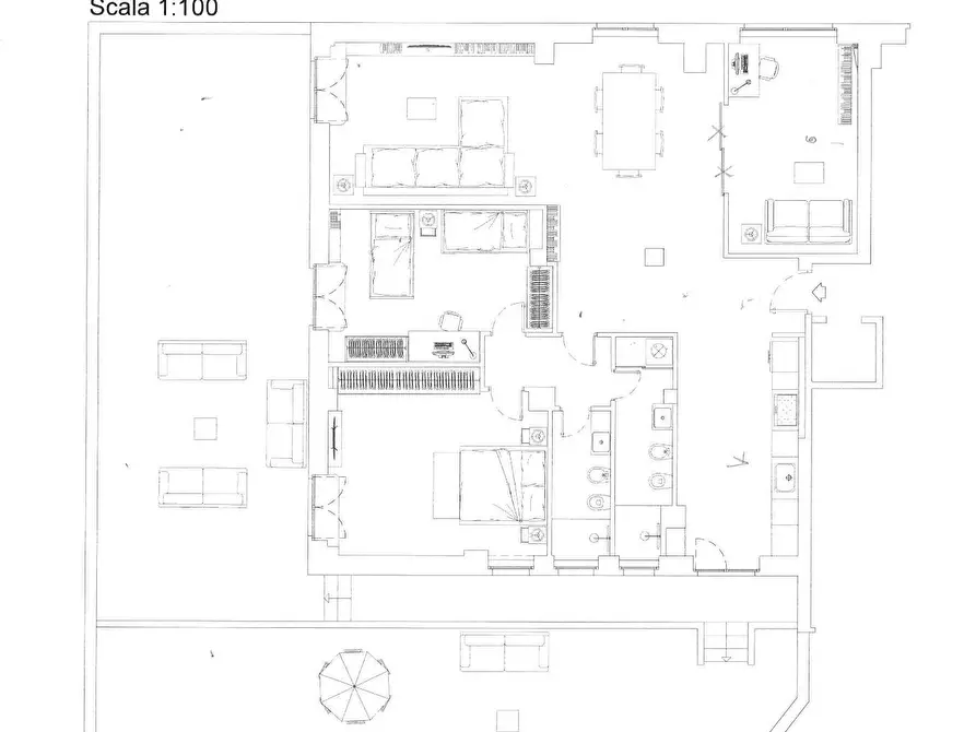 Immagine 35 di Appartamento in vendita  in Vincenzo Tizzani 18 a Roma