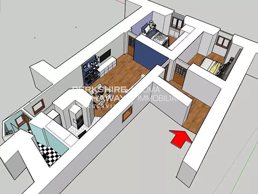 Immagine 49 di Appartamento in vendita  in Via del Pantheon a Roma