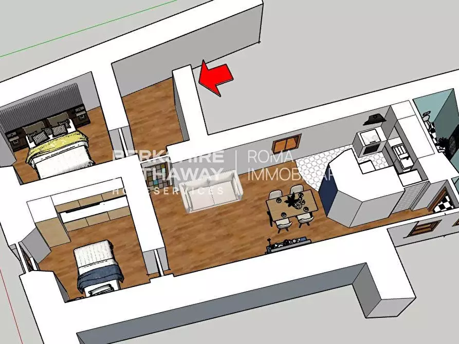 Immagine 52 di Appartamento in vendita  in Via del Pantheon a Roma