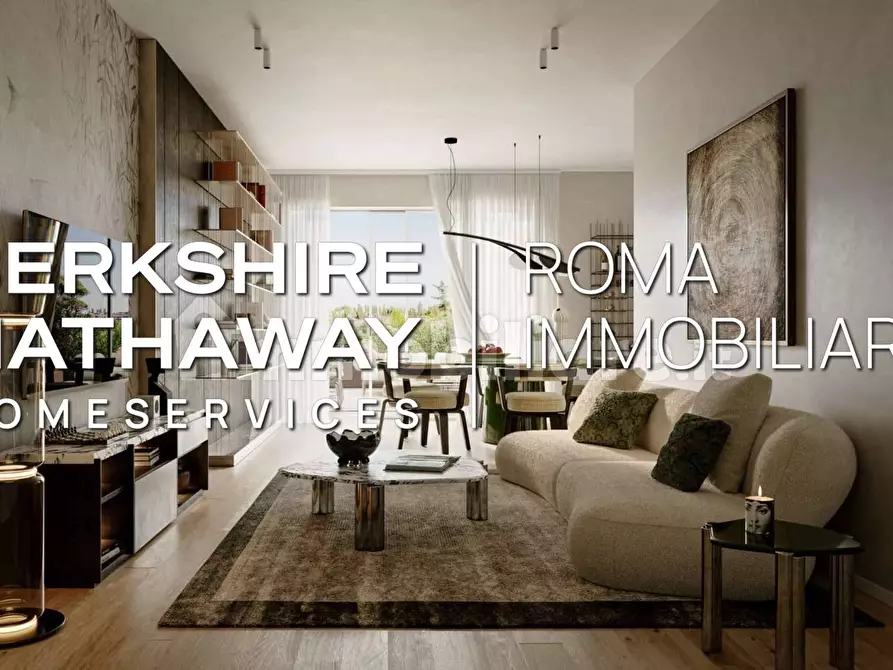 Immagine 2 di Appartamento in vendita  in Via Della Camilluccia a Roma